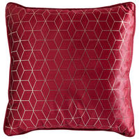 ZIERKISSEN 45/45 cm  - Dunkelrot, Trend, Textil (45/45cm) - Novel