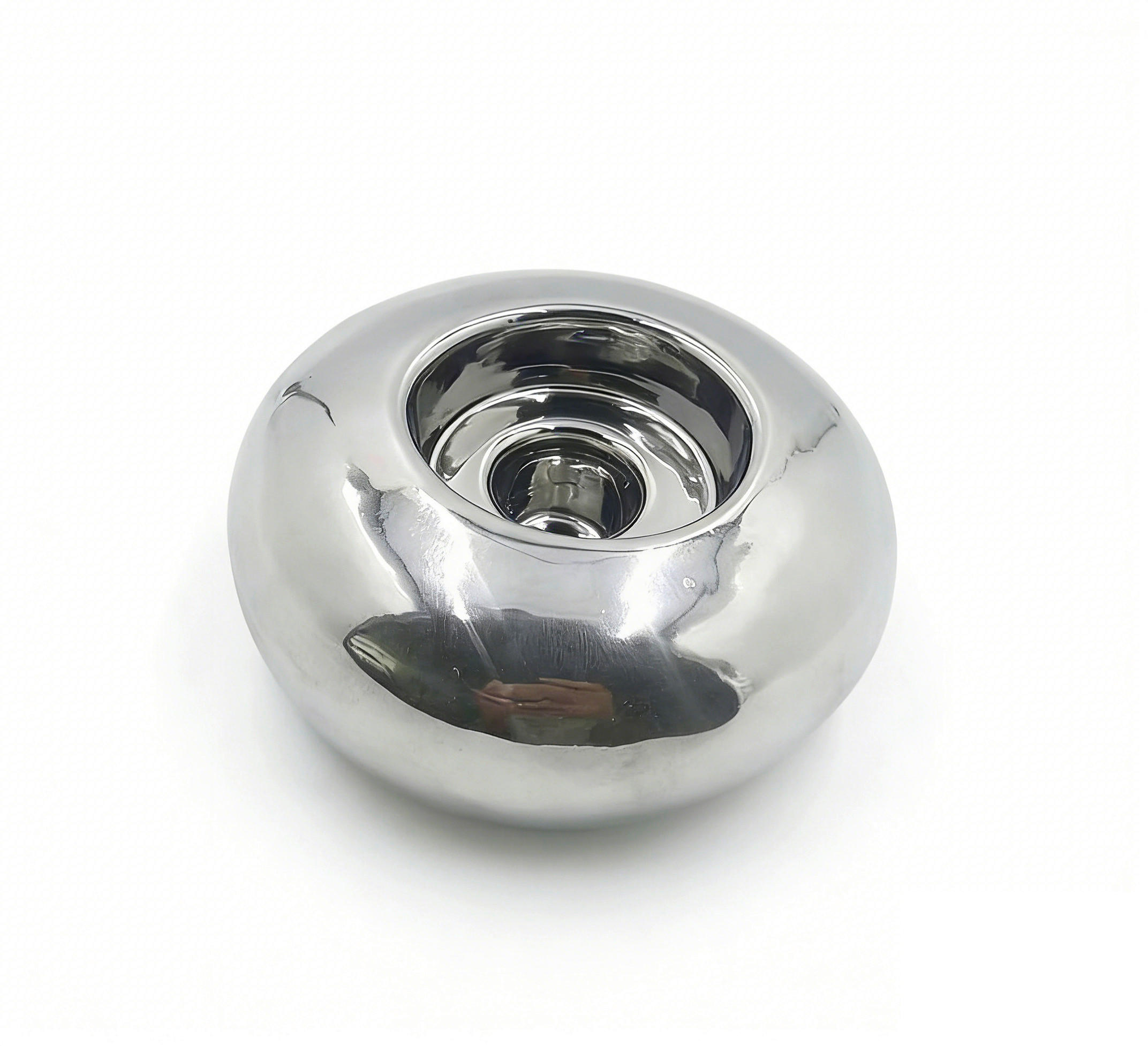 LJUSSTAKE  - silver, Trend, keramik (11,2/5cm) - Ambia Home