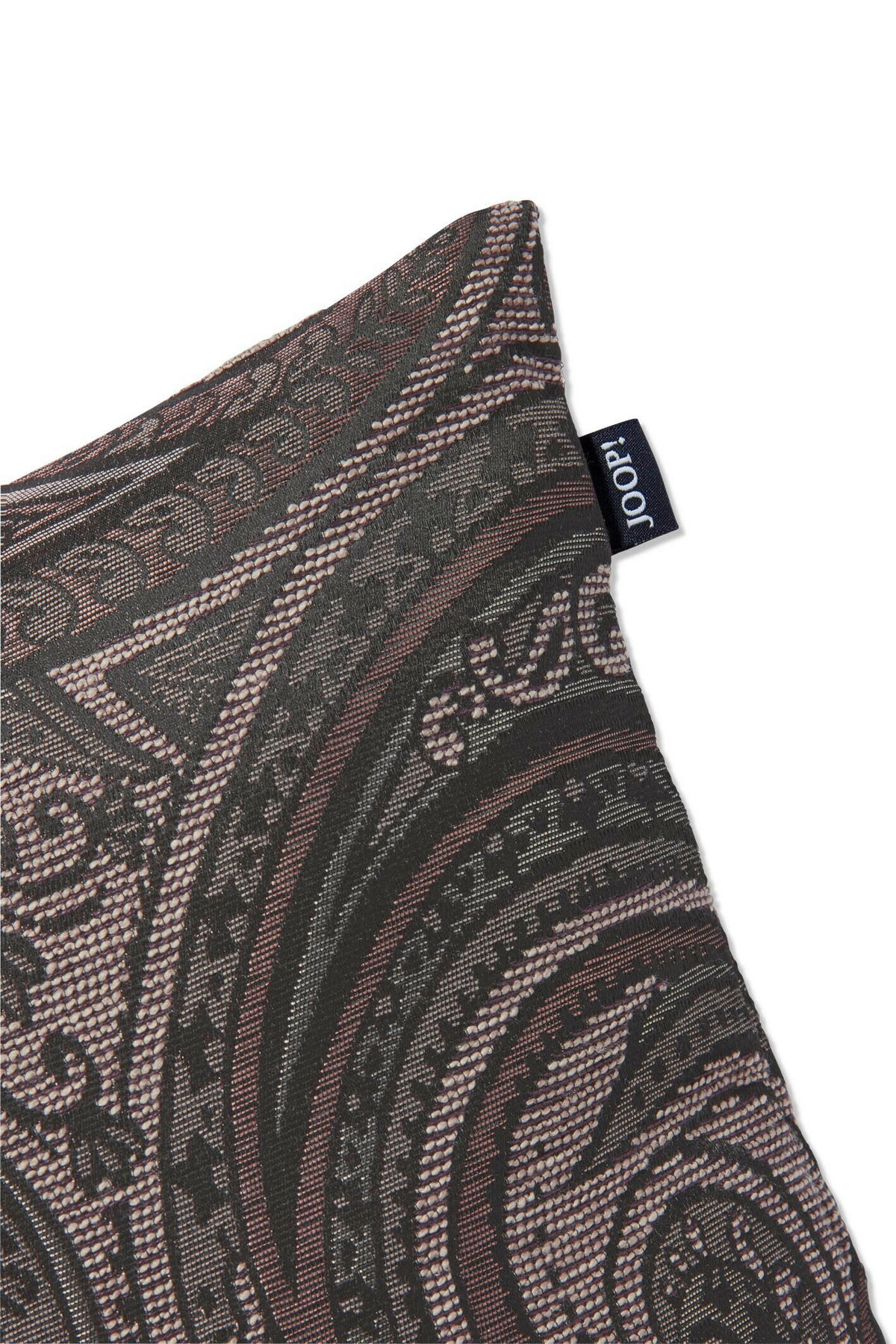 KISSENHÜLLE J! Paisley Allover rosegrau 40/40 cm  - Hellgrau/Altrosa, Design, Textil (40/40cm) - Joop!