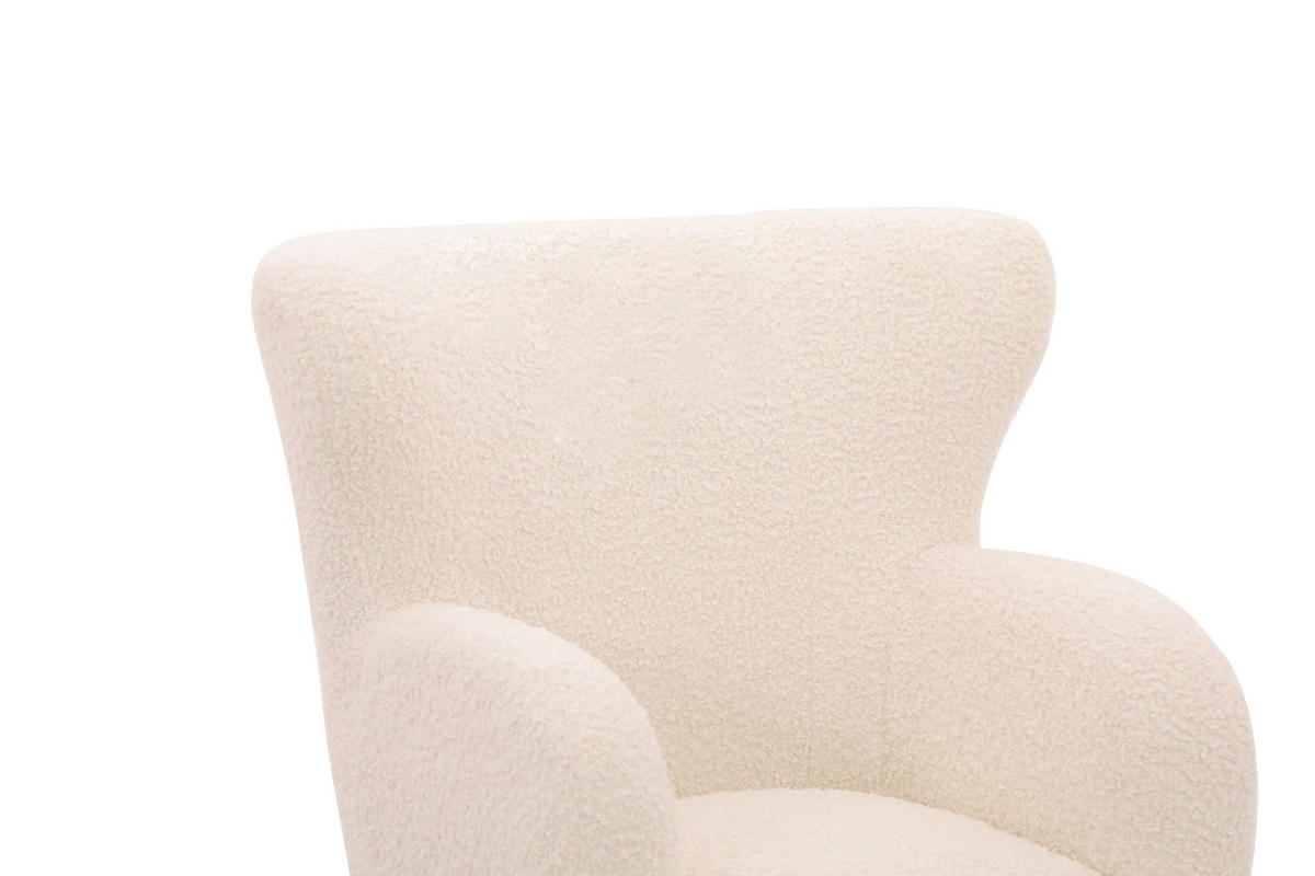 KRESLO – SADA, drevo, kov, textil, biela - farba gaštana/biela, Design, kov/drevo (90/98/88cm) - Livetastic