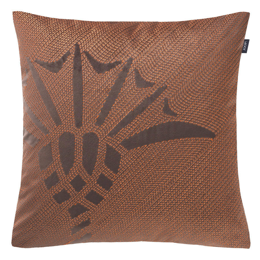 KISSENHÜLLE J!Dimension 40/40 cm  - Rotbraun/Rostfarben, Design, Textil (40/40cm) - Joop!