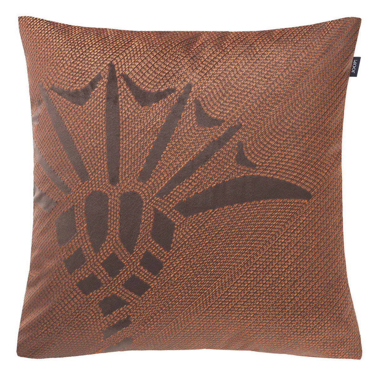 KISSENHÜLLE J!Dimension 40/40 cm  - Rotbraun/Rostfarben, Design, Textil (40/40cm) - Joop!