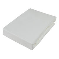 BOXSPRING GUMIS LEPEDŐ 180/220 cm  - fehér, Konventionell, textil (180/220cm) - Novel