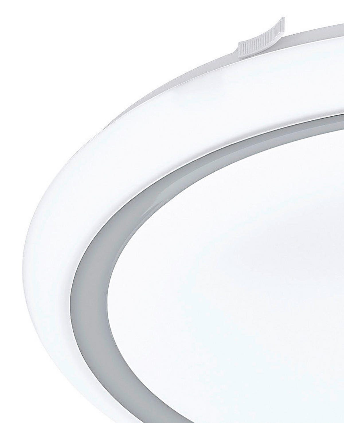 LED-DECKENLEUCHTE 22,8 W  38/6 cm    - Chromfarben/Weiss, Modern, Kunststoff/Metall (38/6cm) - Eglo