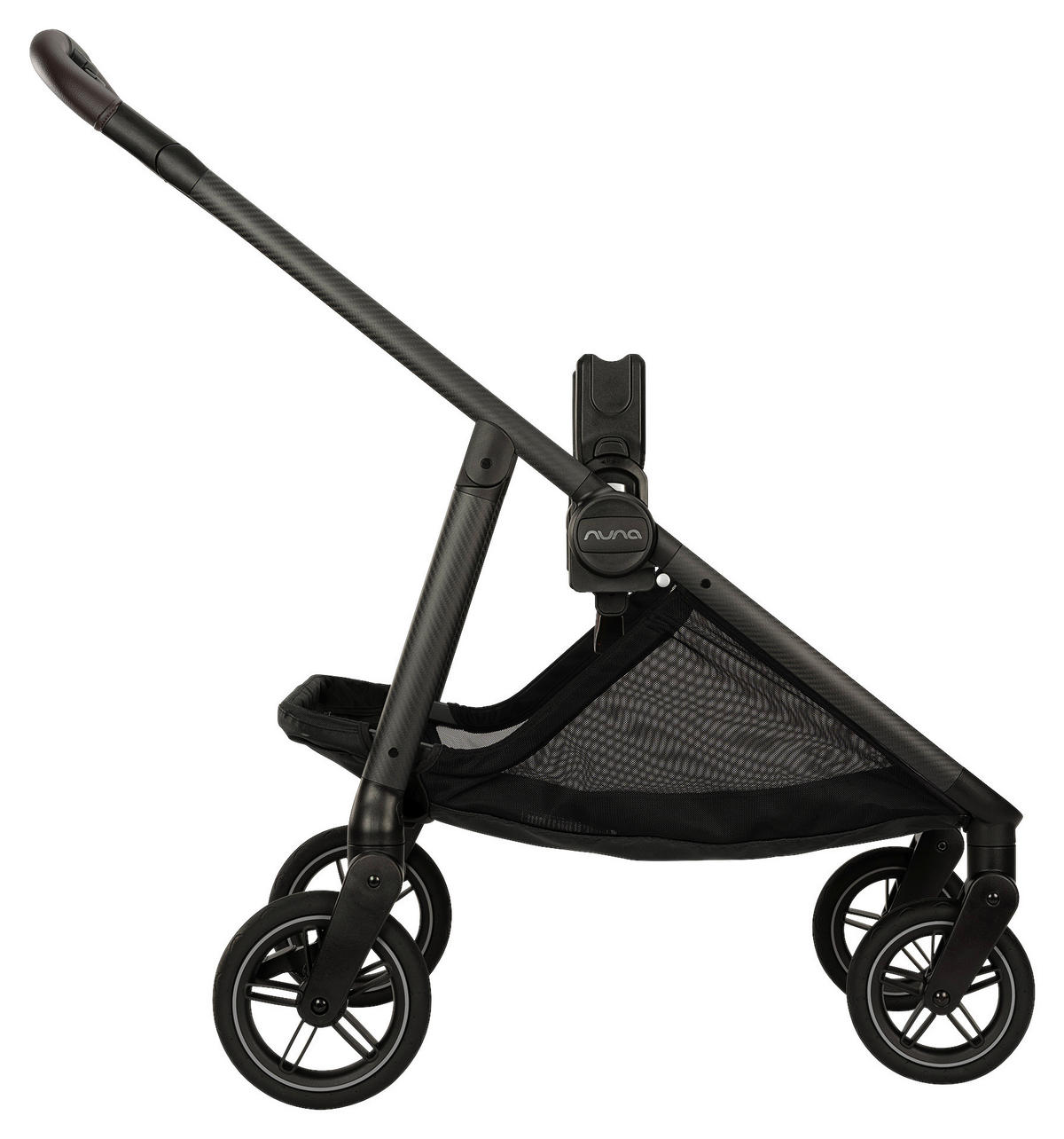 KINDERWAGEN Swiv  - Schwarz, Basics, Textil/Metall (94/54/103cm) - Nuna