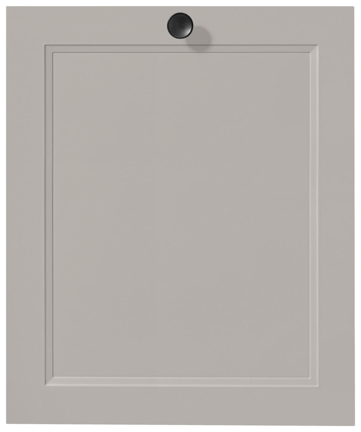 GESCHIRRSPÜLERFRONT 60/72/2,2 cm  in Grau  - Edelstahlfarben/Grau, MODERN, Holzwerkstoff/Metall (60/72/2,2cm) - Nobilia