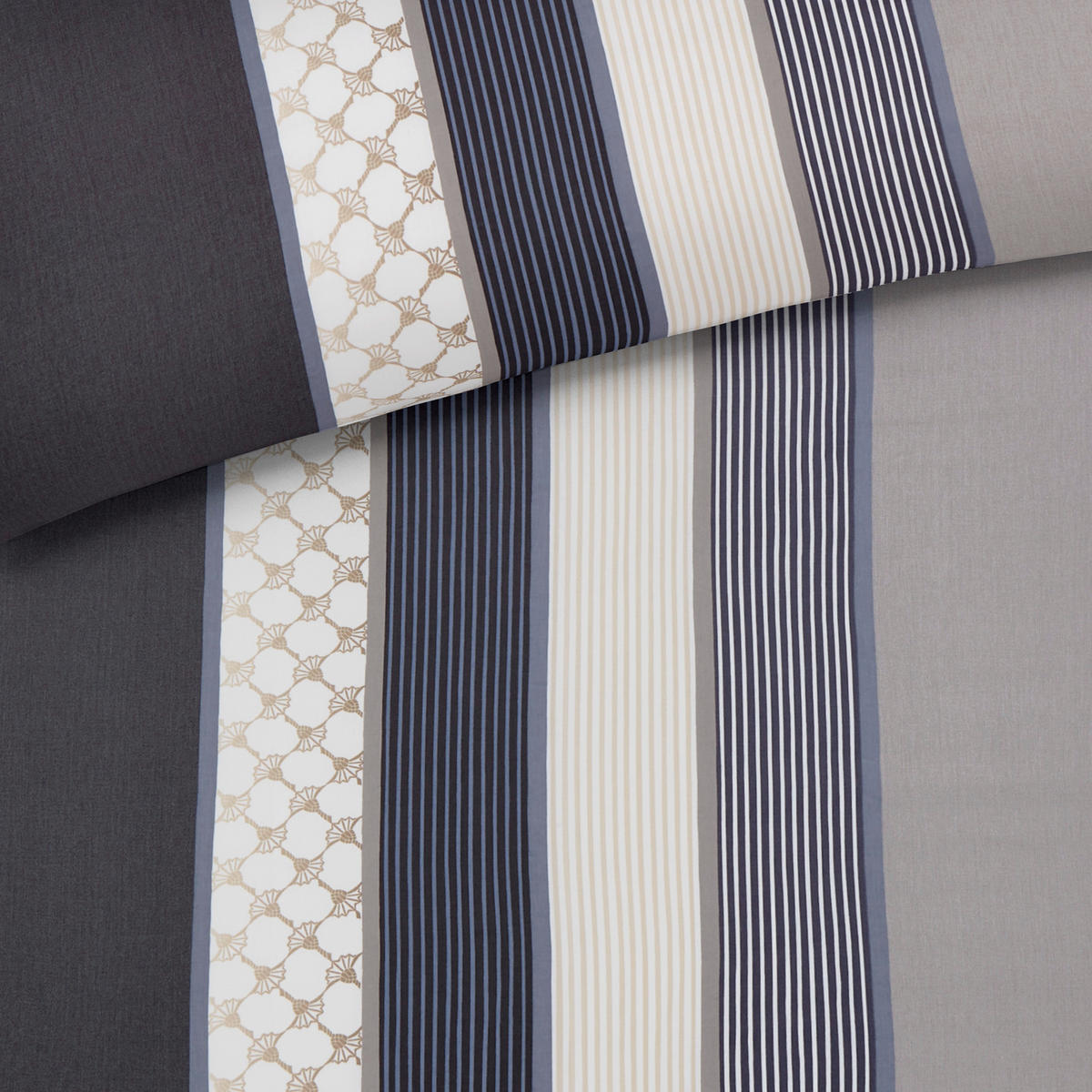 ÁGYNEMŰHUZAT-GARNITÚRA 140/200 cm  - antracit, Design, textil/természetes anyagok (140/200cm) - Joop!