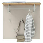 GARDEROBENPANEEL  in 88/88/29 cm  - Sandfarben/Eichefarben, Design, Holz/Holzwerkstoff (88/88/29cm) - Dieter Knoll