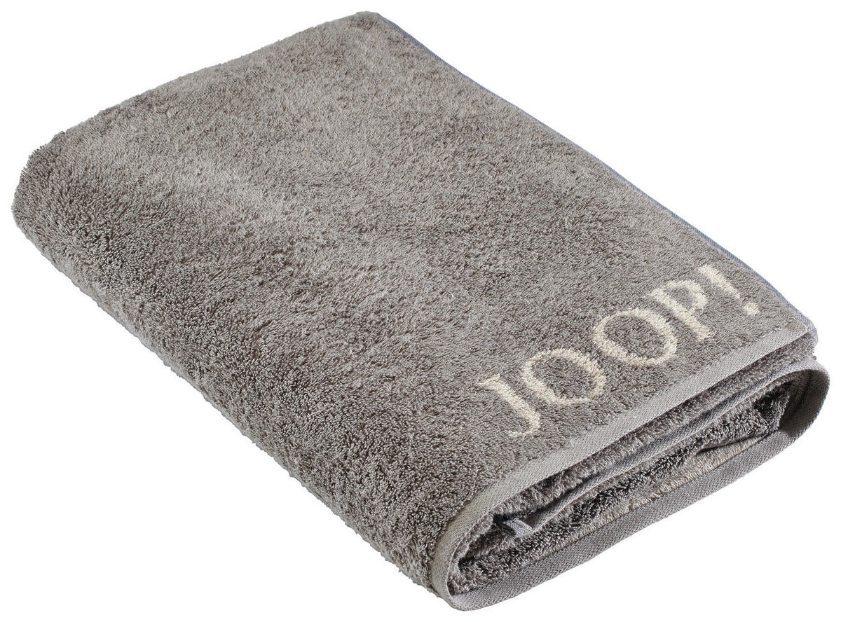 DUSCHTUCH Classic Doubleface 80/150 cm  - Graphitfarben, Basics, Textil (80/150cm) - Joop!
