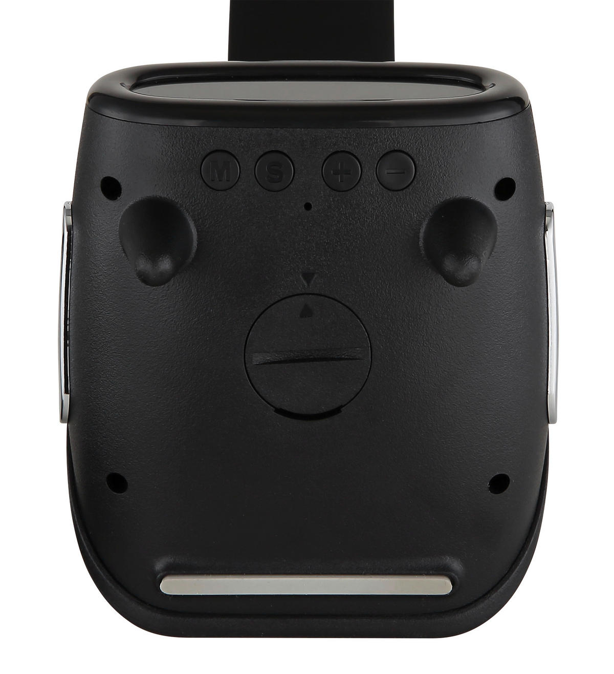 LED-TISCHLEUCHTE 25/10/50 cm   - Chromfarben/Schwarz, Design, Kunststoff (25/10/50cm) - Globo