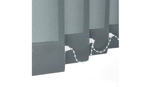 VERTIKALLAMELLEN - Grau, Basics, Textil (12,5/250cm) - Homeware