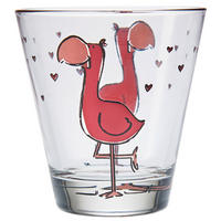 KINDERGLAS 215 ml  - Transparent/Rosa, Trend, Glas (215ml) - Leonardo
