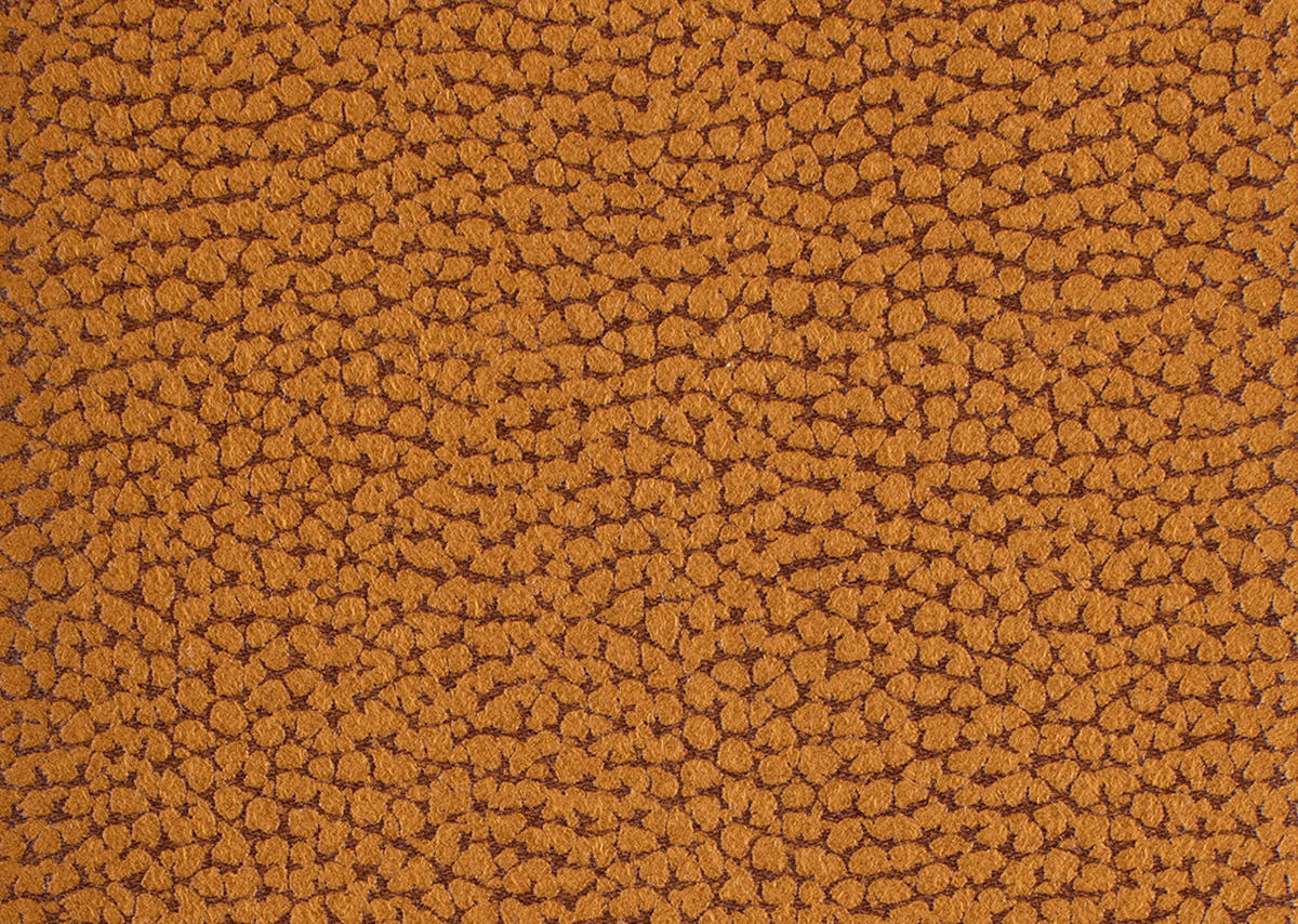 WOHNLANDSCHAFT Cognac Flachgewebe  - Chromfarben/Cognac, KONVENTIONELL, Textil/Metall (240/336/163cm) - Beldomo System