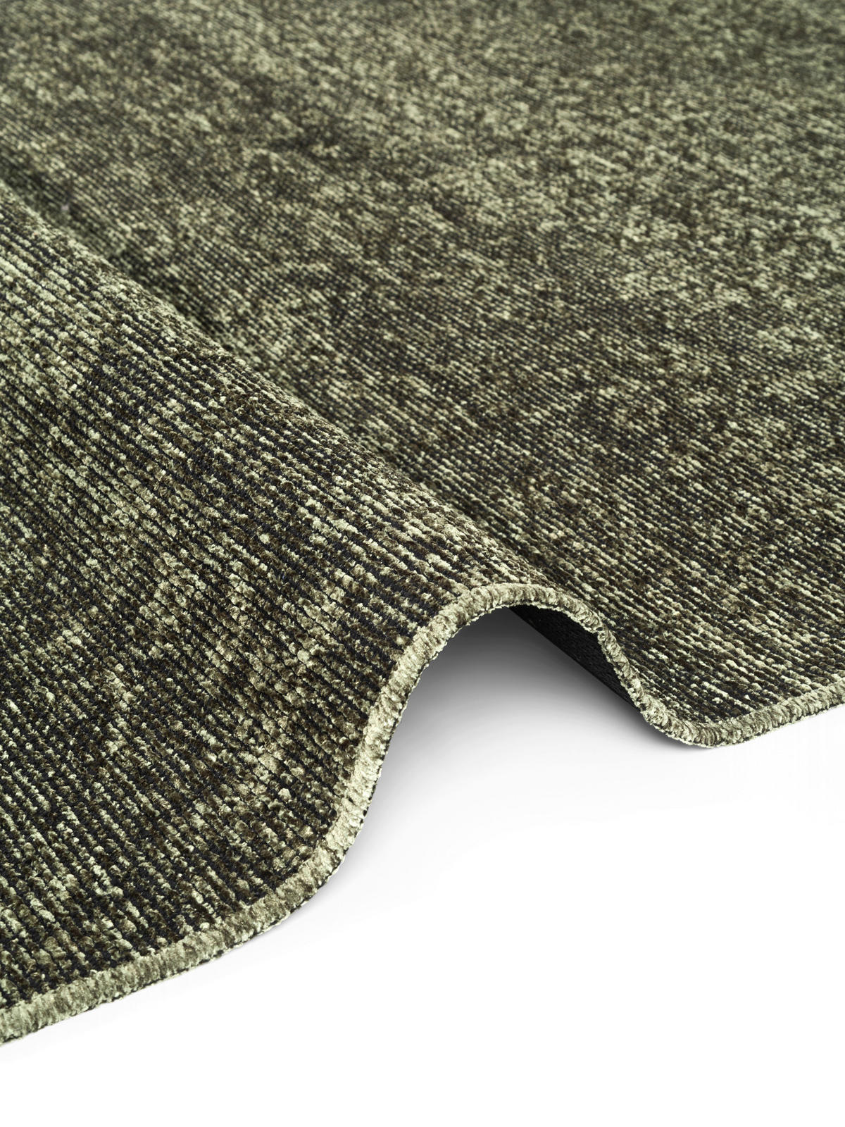 TEPPICH 80/150 cm Brilliance Grün  - Grün, KONVENTIONELL, Kunststoff/Textil (80/150cm) - Elle Decoration