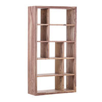 REGAL Sheesham massiv Naturfarben  - Naturfarben, LIFESTYLE, Holz (95/180/35cm) - Landscape