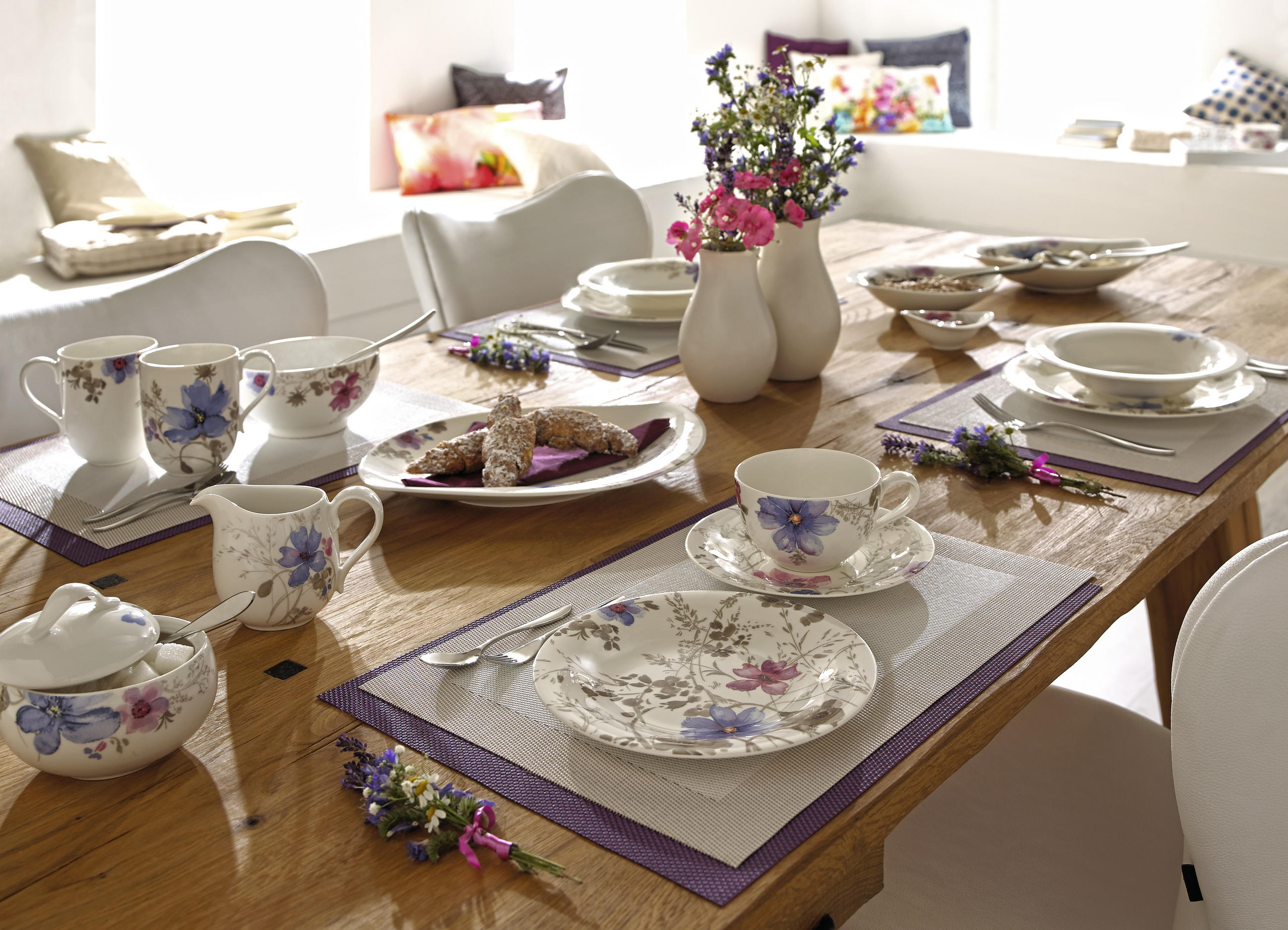 TANJUR PLITKI 27 cm Mariefleur Gris Basic - višebojno, Basics, keramika (27cm) - Villeroy & Boch