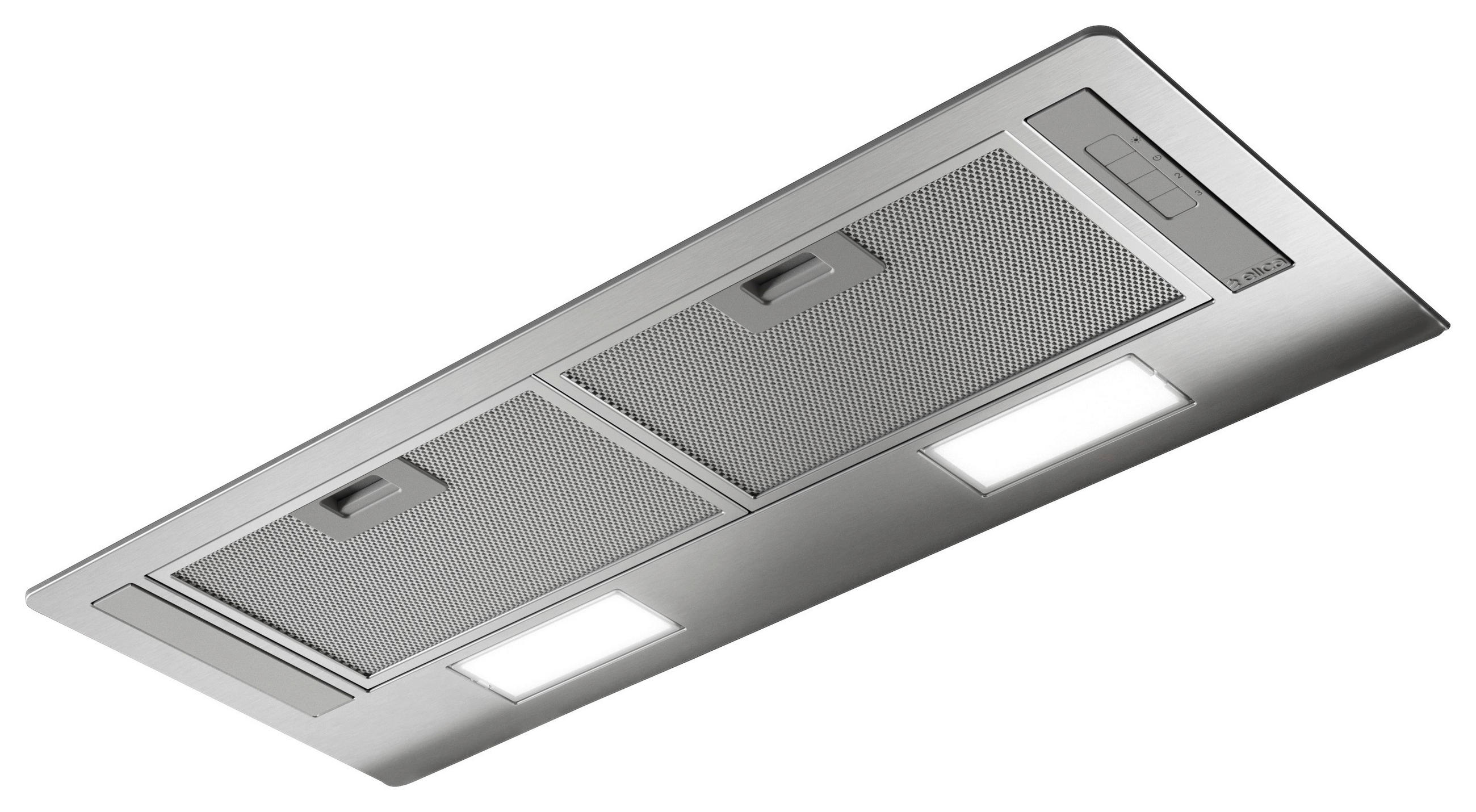 DUNSTABZUGSHAUBE Era C  - Edelstahlfarben, Metall (53,5/30/17cm) - HKT