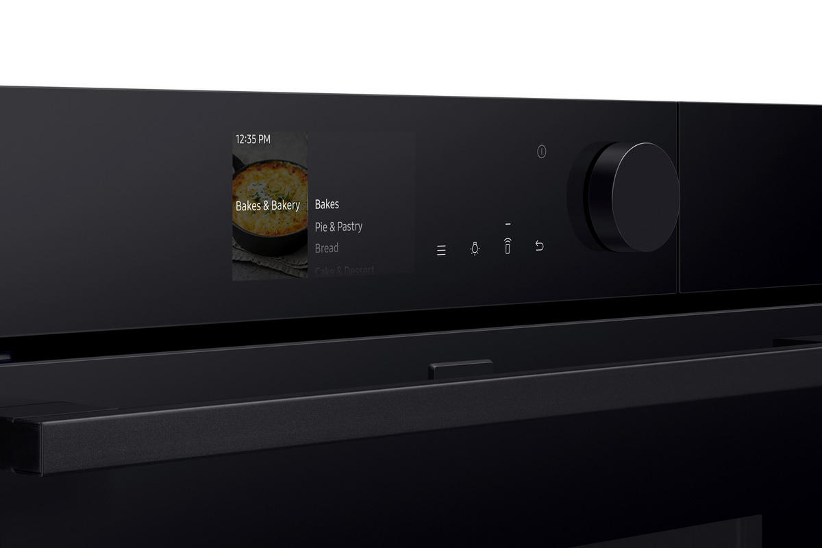 BACKOFEN NV7B6795JAK/U3  - Schwarz, Design, Glas/Metall (59,5/59,5/57,1cm) - Samsung