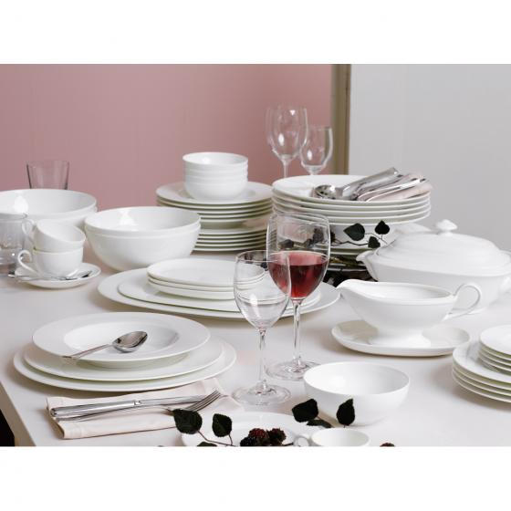 PLATTE - Weiß, Basics, Keramik (34cm) - Noblesse - V&B