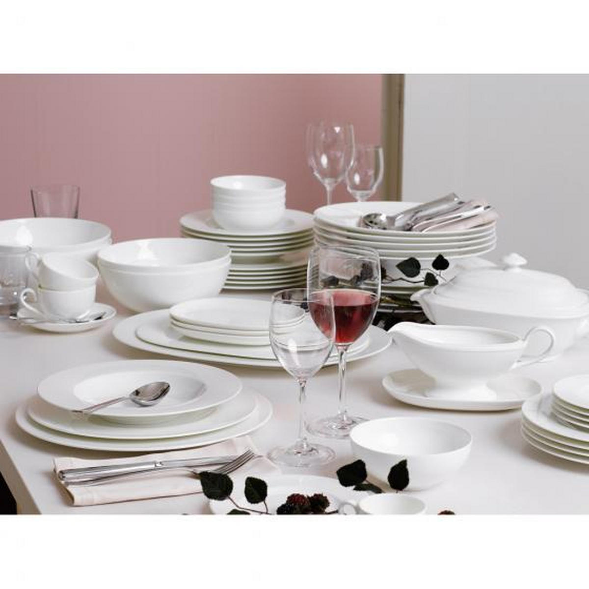 SUPPENTELLER Noblesse 24 cm  - Weiss, Basics, Keramik (24cm) - Villeroy & Boch