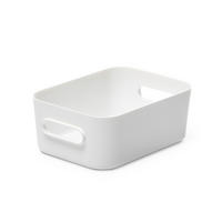 FÖRVARINGSLÅDA 20/14/7,5 cm   - vit, Basics, plast (20/14/7,5cm) - Smart Store