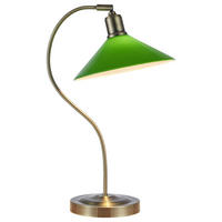 TISCHLEUCHTE Skandinavisch, Modern 27,5/25/49 cm  - Grün, Basics, Metall (27,5/25/49cm) - Markslöjd