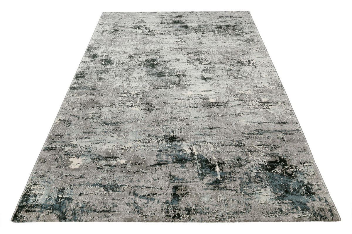 WEBTEPPICH 120/170 cm Vintage Feels  - Blau/Dunkelgrau, Design, Textil (120/170cm) - Esprit