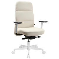 DREHSTUHL Velours Weiß, Beige  - Beige/Schwarz, MODERN, Kunststoff/Textil (71/111-120/58-62cm) - Topstar