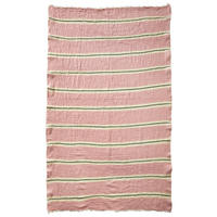 HAMAMTUCH STRIPES Pink  - Pink, KONVENTIONELL, Textil (100/190cm) - Novel
