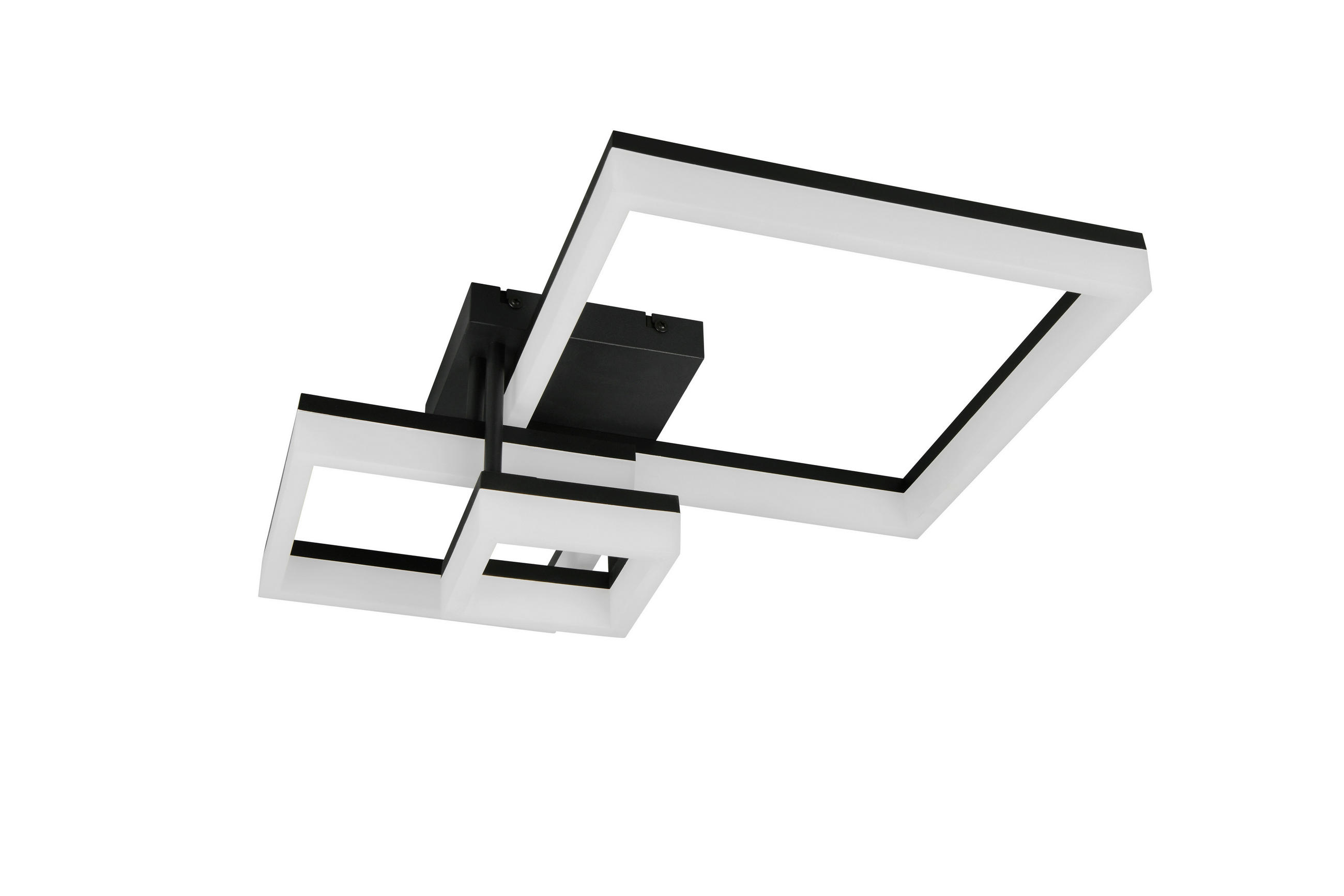 PLAFONIERĂ CU LED - alb/negru, Design, plastic/metal (65,0/17,5/46,5cm)