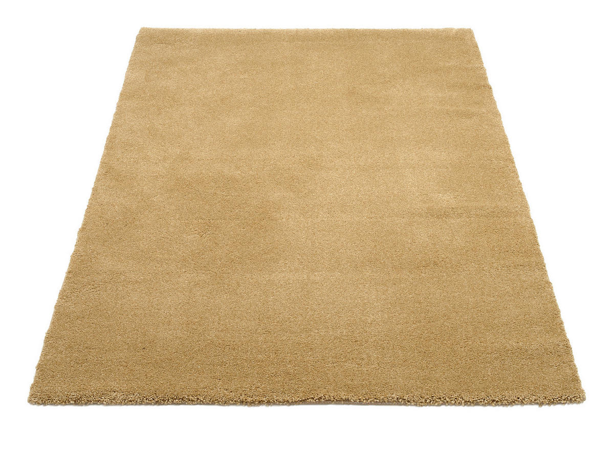 WEBTEPPICH 65/130 cm Gelb  - Gelb, Basics, Textil (65/130cm) - Novel