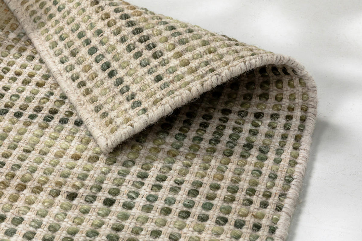 WEBTEPPICH 160/230 cm Kiana Grün  - Grün, Basics, Textil (160/230cm) - Schöner Wohnen