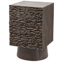 NACHTTISCH  in Mangoholz Walnussfarben  - Walnussfarben, Design, Holz (40/37/63,5cm) - Livetastic