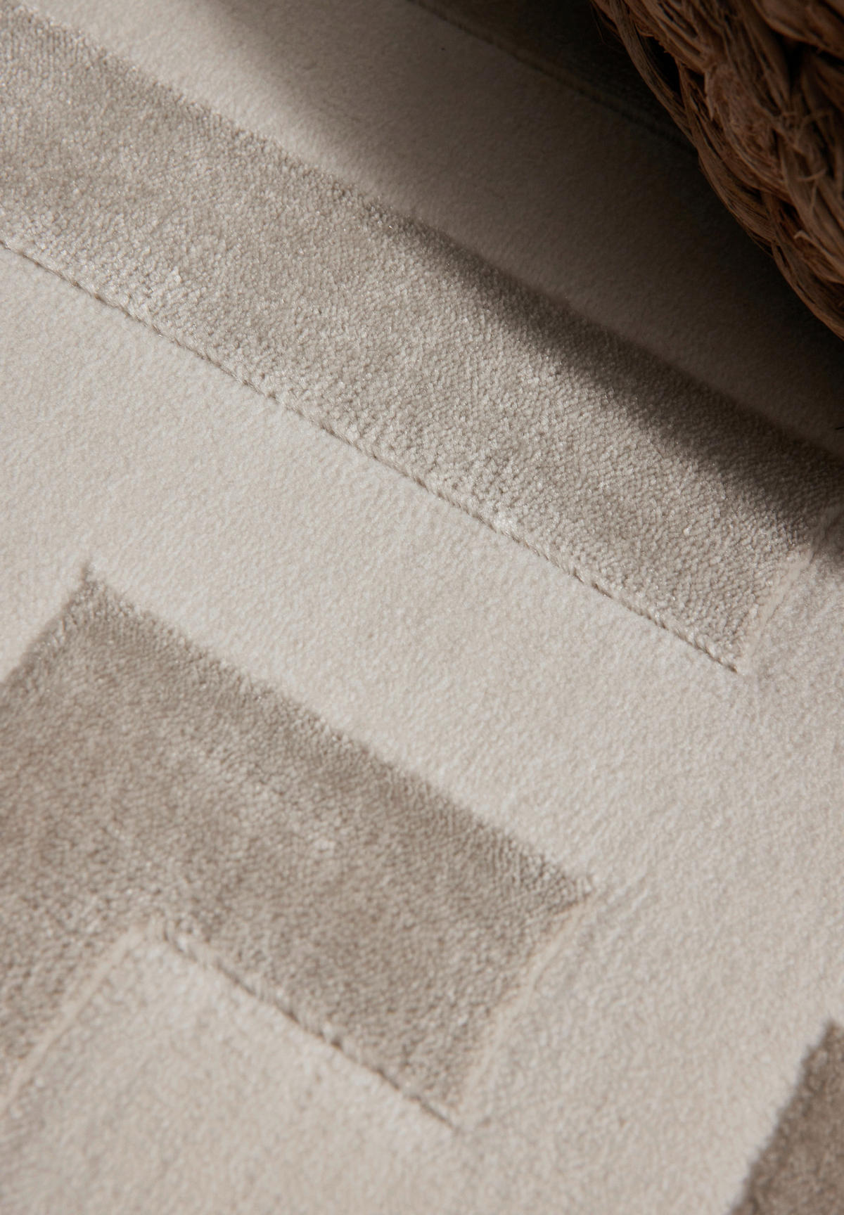 LÄUFER 80/240 cm Perles  - Creme/Grau, Design, Kunststoff (80/240cm) - Elle Decoration