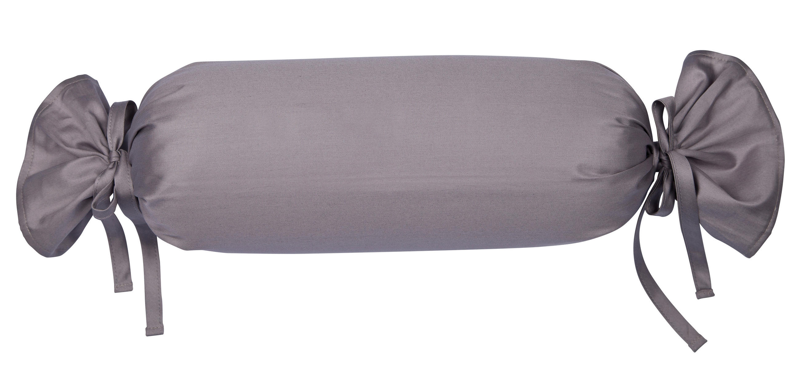NACKENROLLENBEZUG Giacomo 15/40 cm  - Graphitfarben, Basics, Textil (15/40cm) - Janine