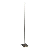 LED-GOLVLAMPA Tribeca  20/150/20 cm   - vit/silver, Basics, metall/plast (20/150/20cm)
