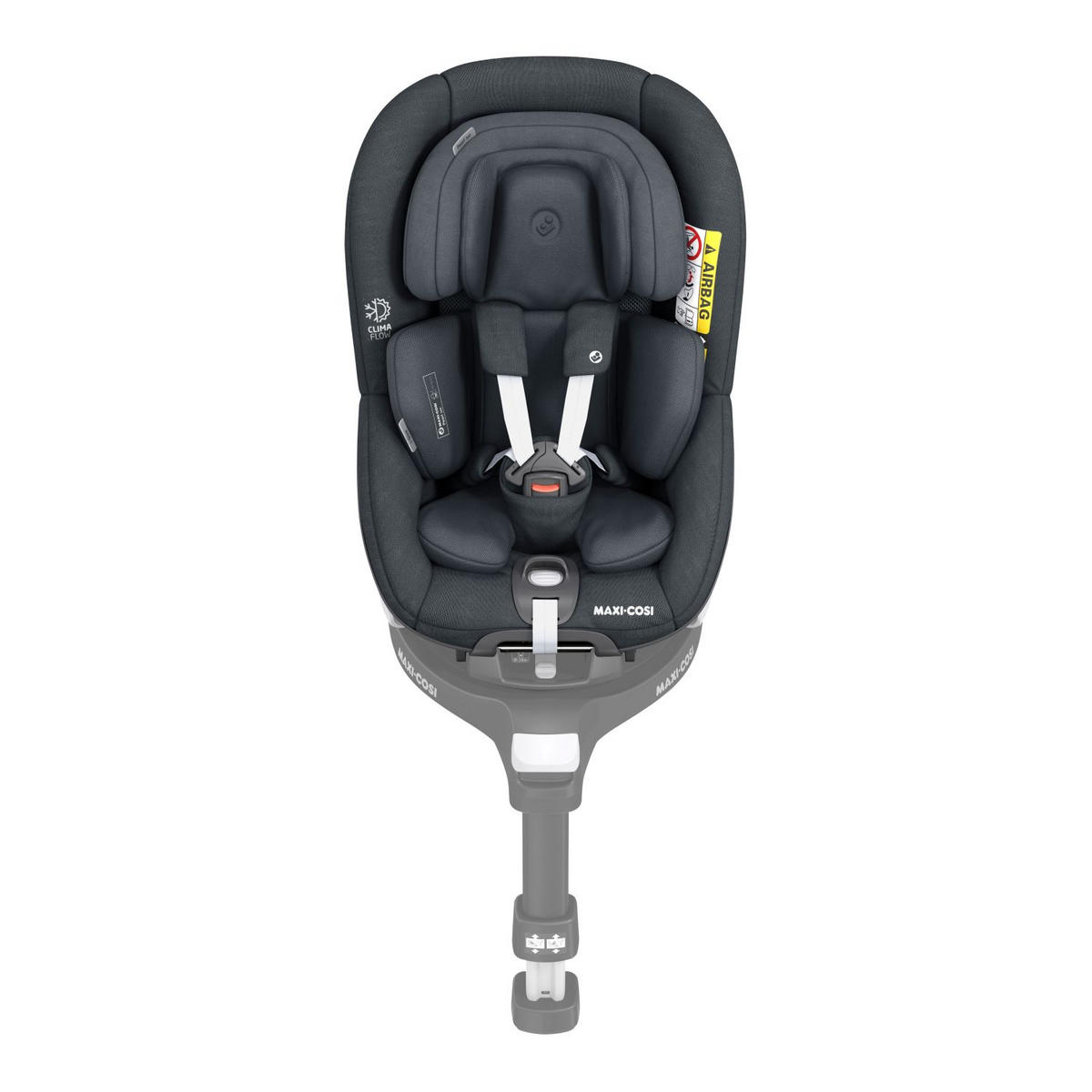 KINDERAUTOSITZ Pearl 360  - Anthrazit, Basics, Kunststoff/Metall (46/58/61cm) - Maxi-Cosi