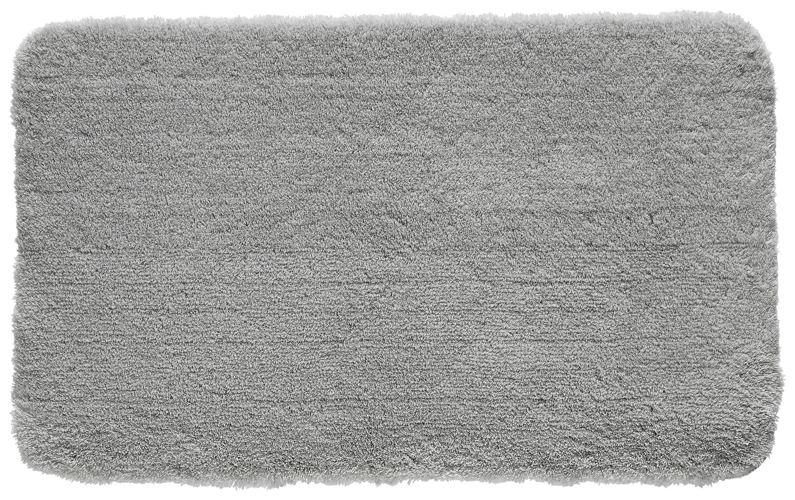 BADTEPPICH Grau 70/120 cm  - Grau, Basics, Kunststoff/Textil (70/120cm) - Kleine Wolke