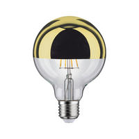 LED-LEUCHTMITTEL   E27 1x6,5W W 600 lm  - Klar/Goldfarben, Basics, Glas (13,8cm) - Paulmann