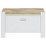 GARDEROBENBANK 80/47/41 cm - Eichefarben/Silberfarben, LIFESTYLE, Holzwerkstoff/Kunststoff (80/47/41cm) - Landscape GARDEROBENBANK 80/47/41 cm - Eichefarben/Silberfarben, LIFESTYLE, Holzwerkstoff/Kunststoff (80/47/41cm) - Landscape