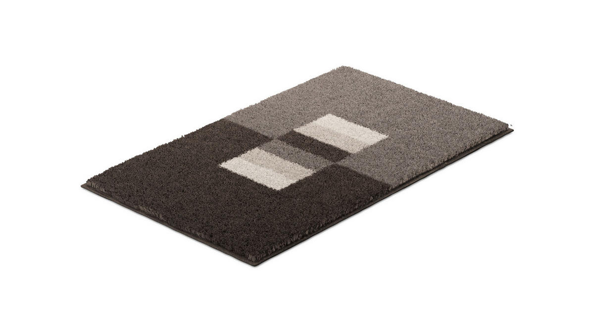 BADEMATTE Taupe 50/80 cm  - Taupe, Basics, Kunststoff/Textil (50/80cm) - Grund
