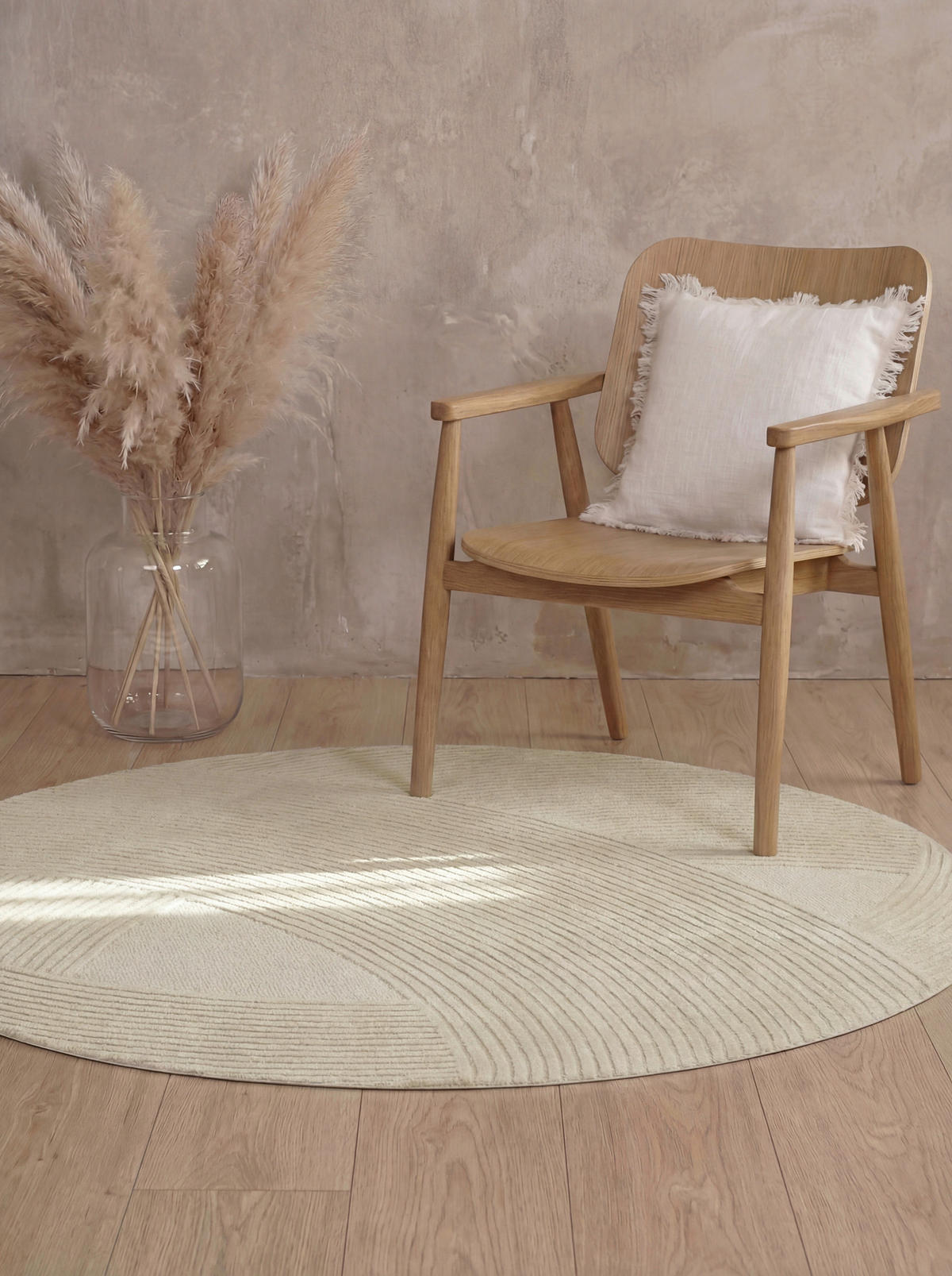 WOLLTEPPICH 160 cm Kensington Creme  - Creme, Basics, Textil (160cm) - Ted Baker