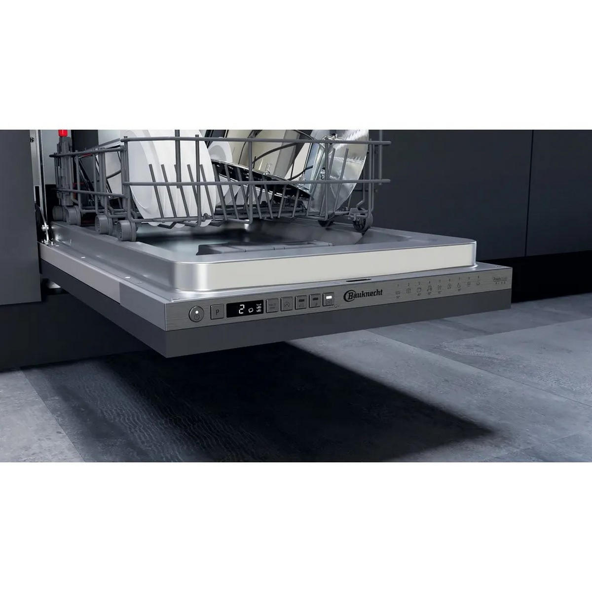GESCHIRRSPÜLER BSIO 3O23 PFE X  - Edelstahlfarben, Basics, Kunststoff/Metall (44,8/82/55,5cm) - Bauknecht