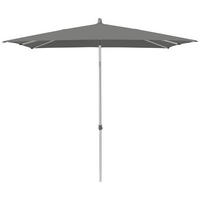 SONNENSCHIRM 210x150 cm Anthrazit  - Anthrazit/Silberfarben, Basics, Textil/Metall (210/150cm) - Glatz