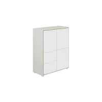 BABYREGAL Lieven  - Eichefarben/Weiß, Basics, Holzwerkstoff (97,2/115,2/38,8cm) - Paidi