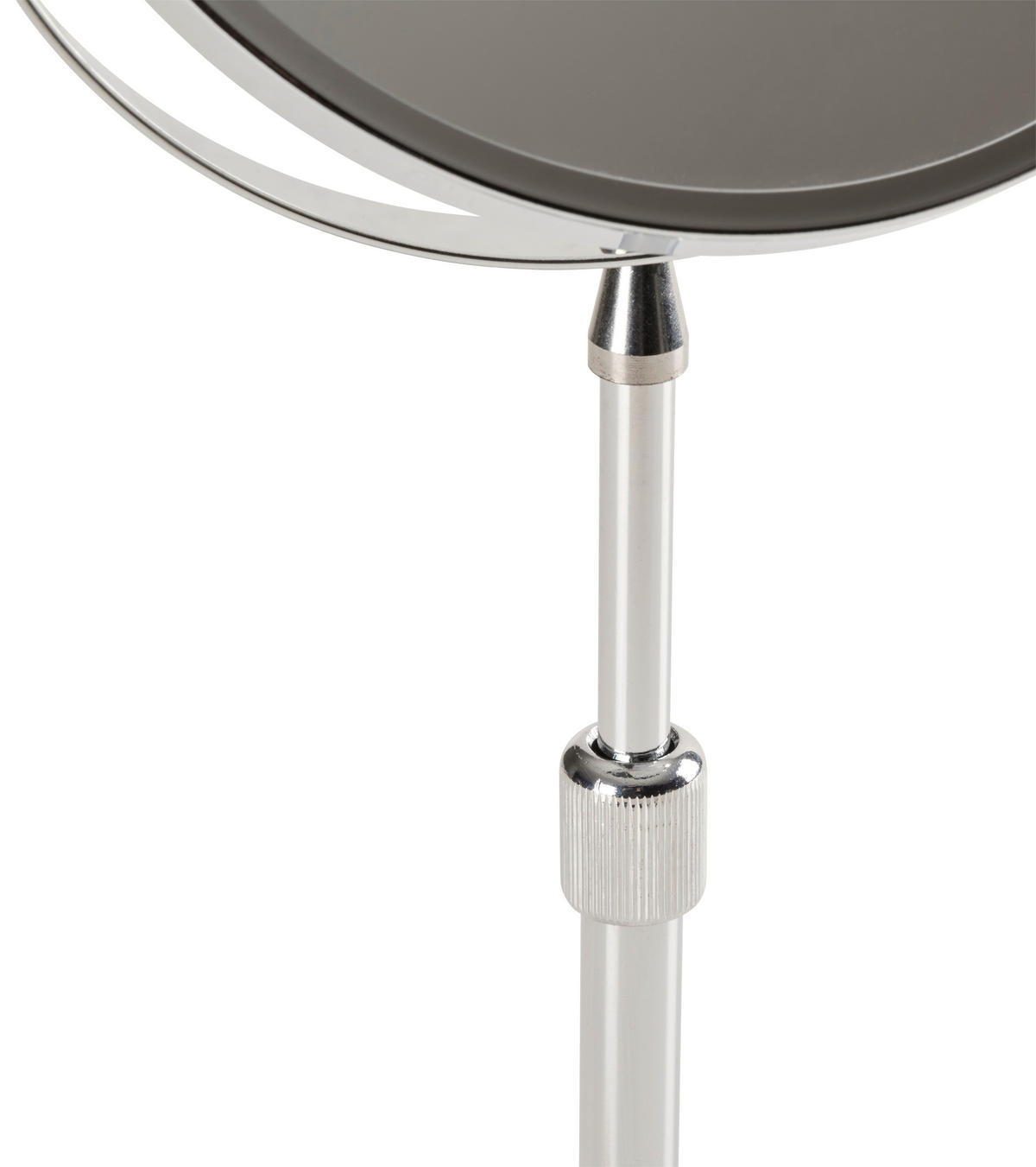 SCHMINKSPIEGEL  - Silberfarben, Basics, Metall (17/49cm) - Kela