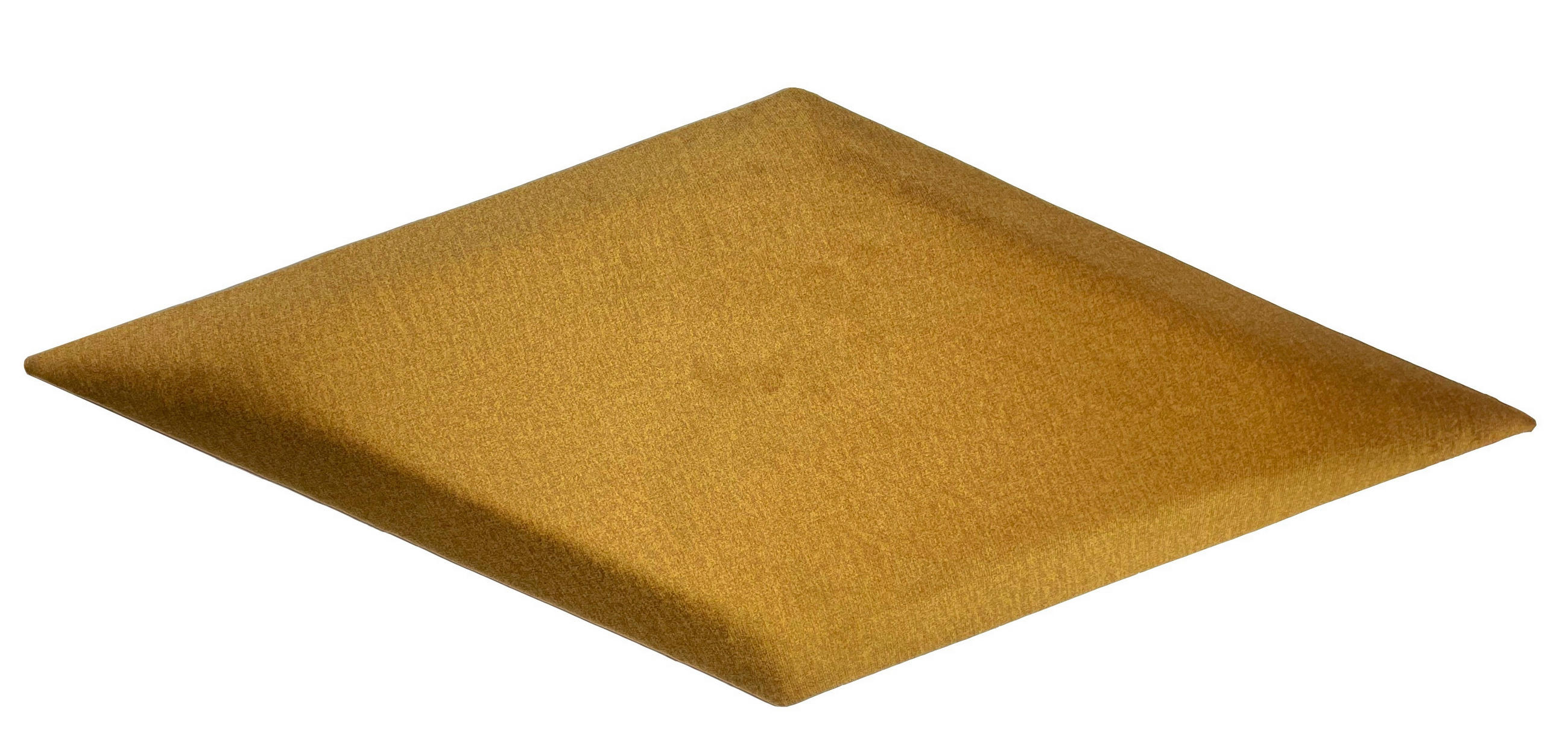 Wandpolster 2er-Set 29,5x59 Trapezförmig, Honigfarben