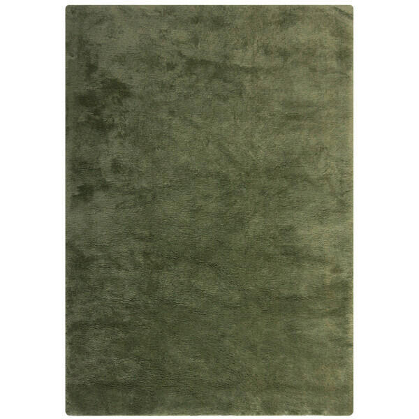 WEBTEPPICH 80/150 cm FAROE WOOL LOOK FUR Grün  - Grün, KONVENTIONELL, Textil (80/150cm)