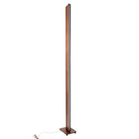 LED-STEHLEUCHTE Madera 152 cm  - Naturfarben, Natur, Kunststoff/Metall (152cm) - Näve