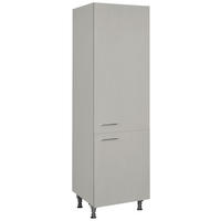 GESCHIRRSCHRANK 60/216,6/58 cm  in Grau  - Edelstahlfarben/Grau, MODERN, Holzwerkstoff/Metall (60/216,6/58cm) - Nobilia